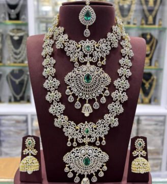 American Diamond Bridal Choker
