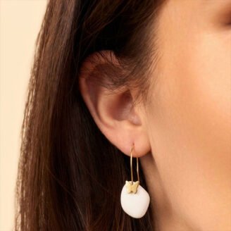 Alabaster Mariposa Wire Drops