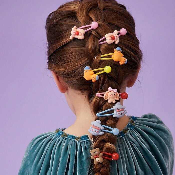 Animal-Buddies-Woven-Double-Strand-Hair-Tie-Pack-2