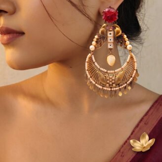 Banjara Brown Earrings