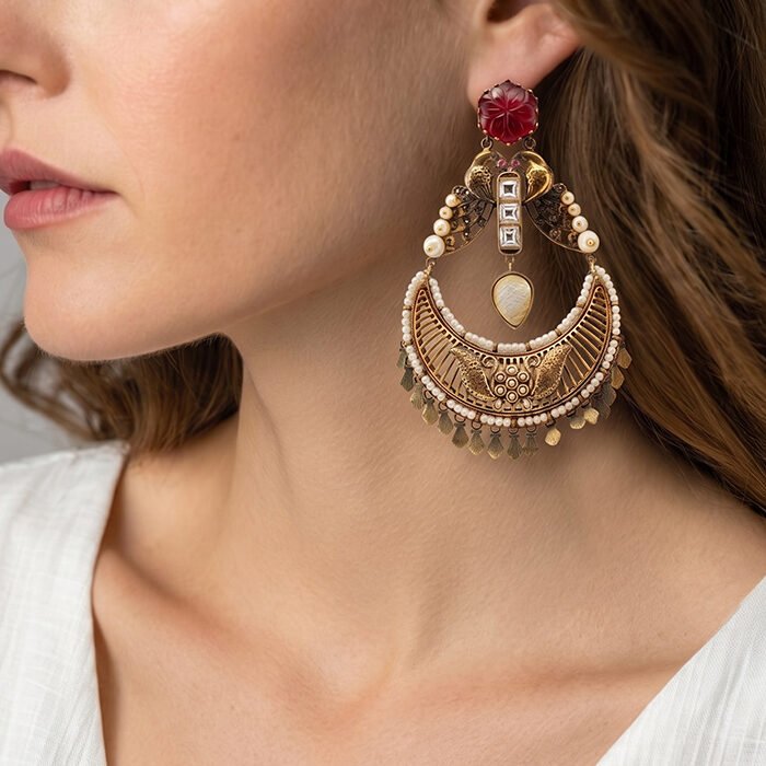 Banjara-Brown-Earrings