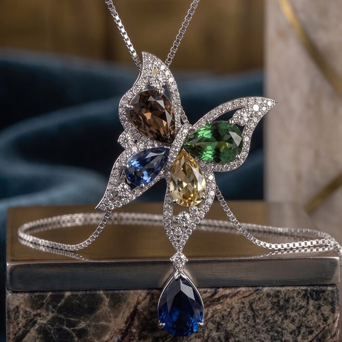 Blue-Butterfly-Pendant