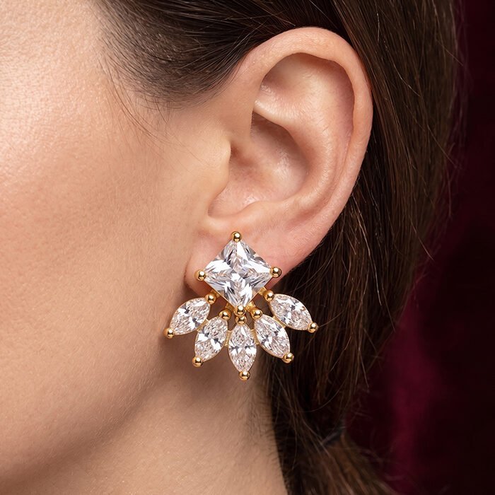 Celeste-Petal-Studs