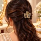 Champagne-Core-Pave-Butterfly-Mini-Claw-Clip