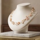 Champagne-Pearl-Vine-Floating-Multi-Strand-Choker