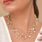 Champagne-Pearl-Vine-Floating-Multi-Strand-Choker-3