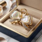 Gilded-Opalescent-Bow-Mini-Claw-Clip-2