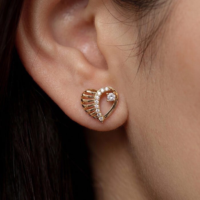 Golden-Heart-Studs-6