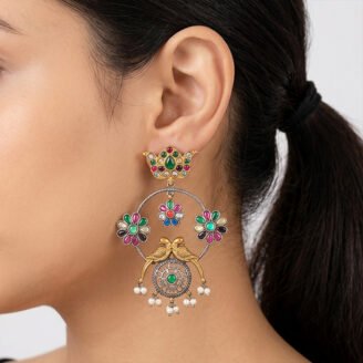 Golden Rangrez Earrings