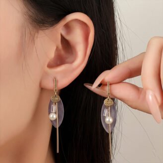 Golden veya earrings