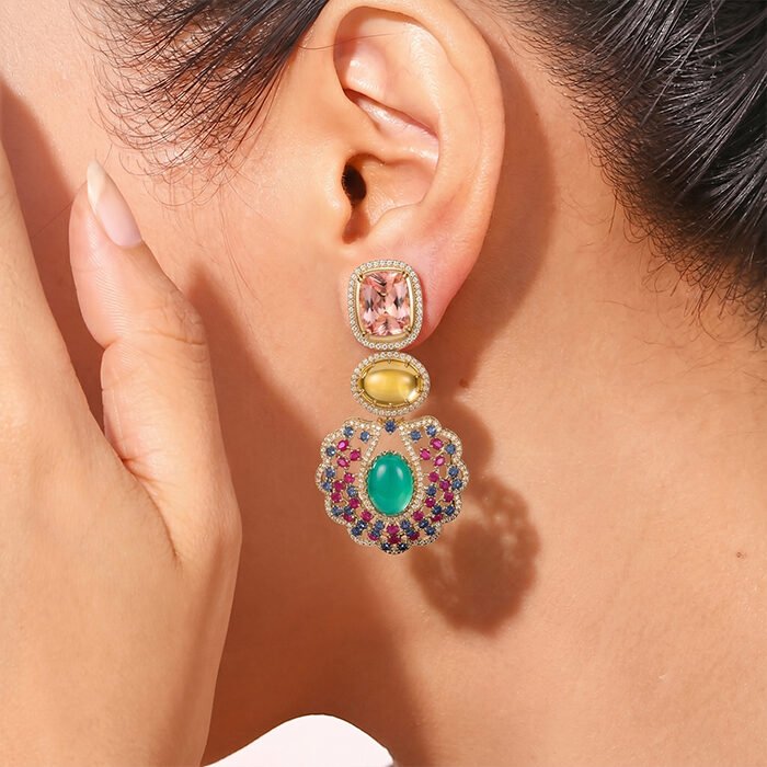 Green-multicolor-Noor-Earrings-3