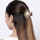 Hematite-Halo-Ivory-Diamond-Mini-Claw-Clip-4