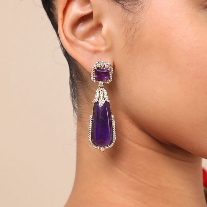 Heritage-Violet-Gemstone-Statement-Earrings-4