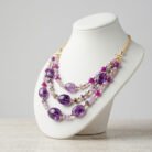 Lilac-Orchid-Triple-Layered-Bead-Strands-4