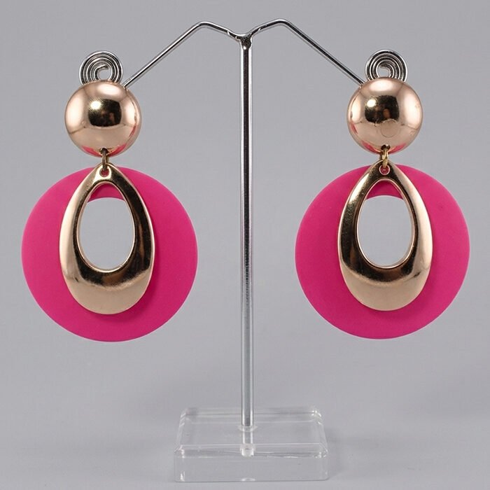 Magenta-Mod-Horizon-Layered-Hoop-Drops