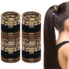 Marled-Jacquard-Neutral-Hair-Tie-Pack-4