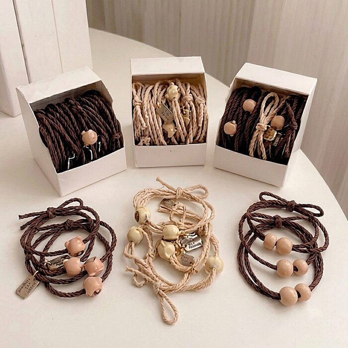 Matte-Teddy-Earth-Tone-Hair-Tie-Pack-6