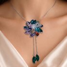 Midnight-Kaleidoscope-Bolo-Pendant