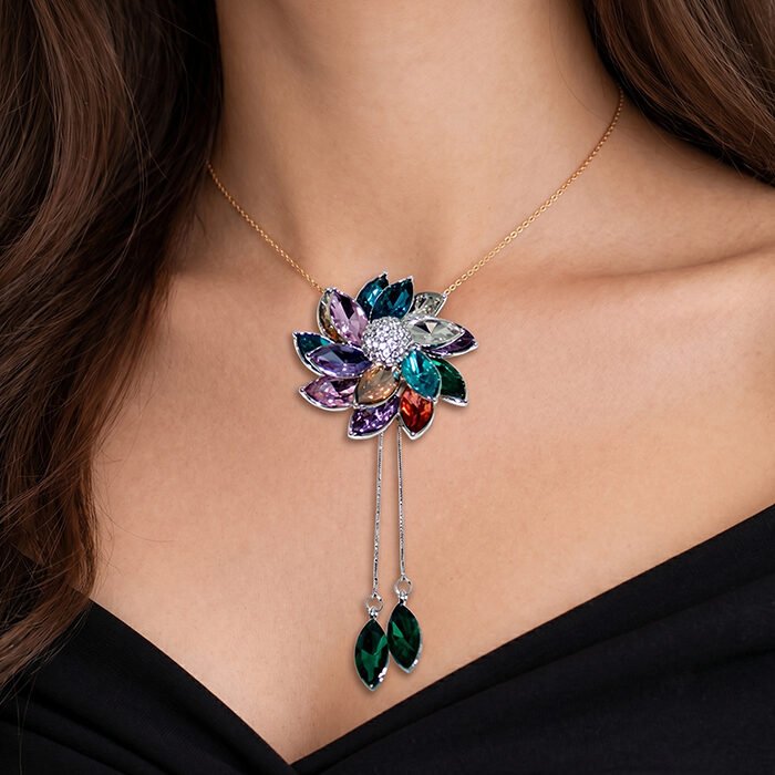 Midnight-Kaleidoscope-Bolo-Pendant-2