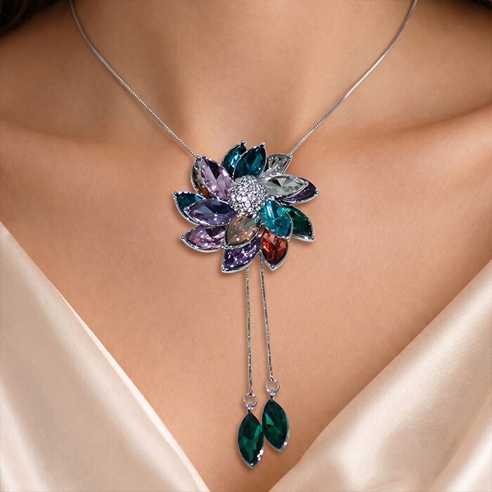 Midnight-Kaleidoscope-Bolo-Pendant