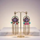 Multicolour-Eclipse-Earrings