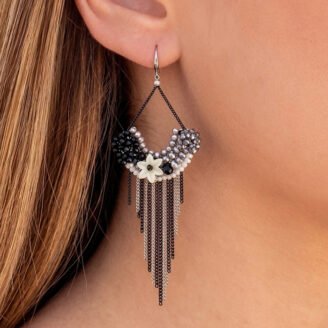 Obsidian Oasis Fringe Drops
