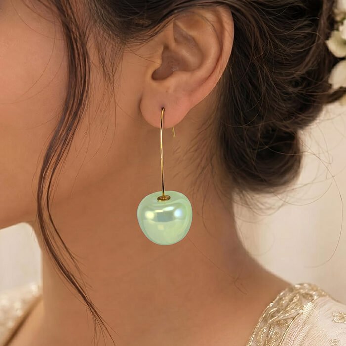 Pistachio-Cerise-Hoop-Drops-4 Pistachio-Cerise-Hoop-Drops-4