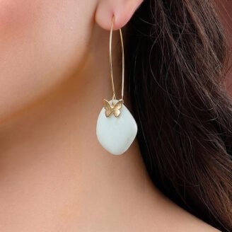 Pistachio Mariposa Wire Drops