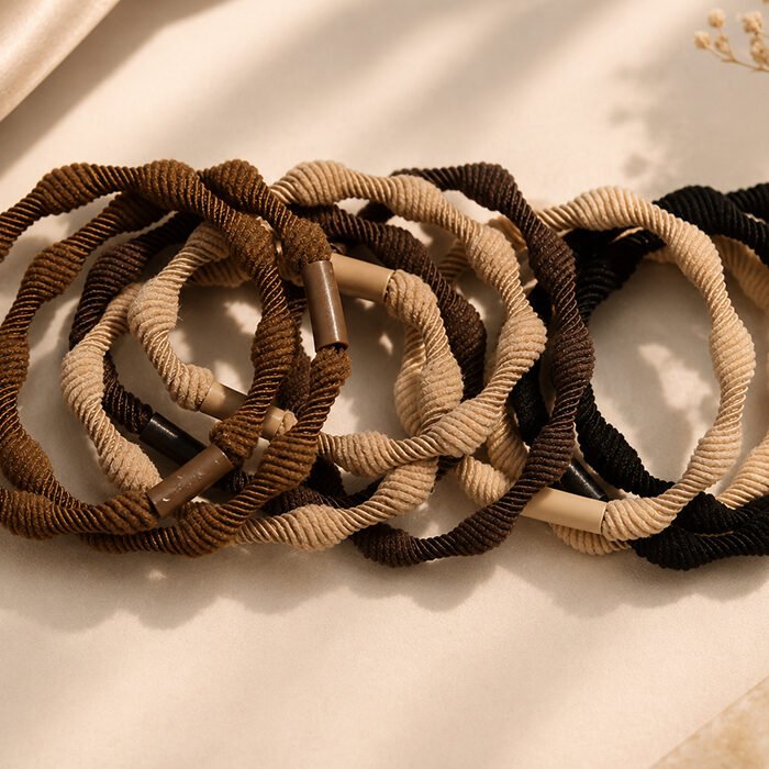 Ribbed-Spiral-Neutral-Hair-Tie-Pack-4