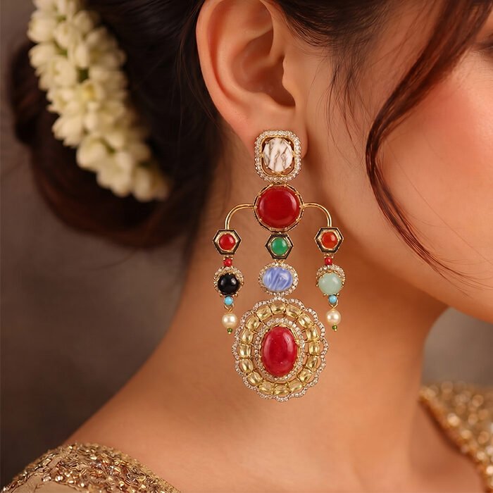 Royal-Multigem-Heritage-Statement-Earrings-6