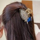 Sapphire-Bud-Pavé-Leaf-Mini-Claw-Clip-2