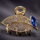 Sapphire-Bud-Pavé-Leaf-Mini-Claw-Clip--586