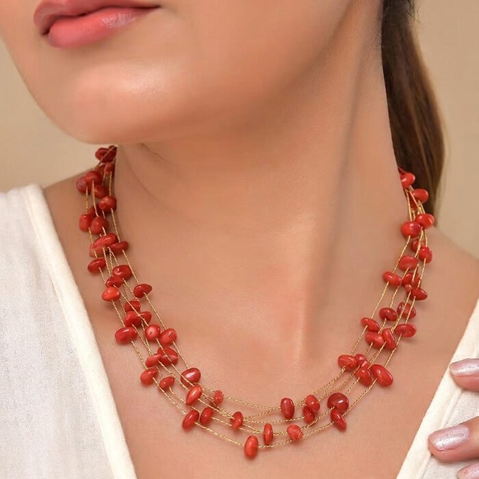 Scarlet-Vine-Floating-Multi-Strand-Choker-2