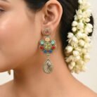 Sunehri-Virasat-Navratna-Shahi-Guldasta-Earrings-3