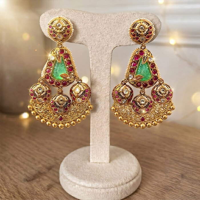 Sunehri-Virasat-Rajkunj-Mayura-Chandelier-Drops-5