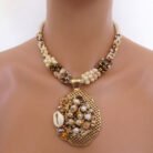 Taupe-Cowrie-Architectural-Mosaic-Pendant-3