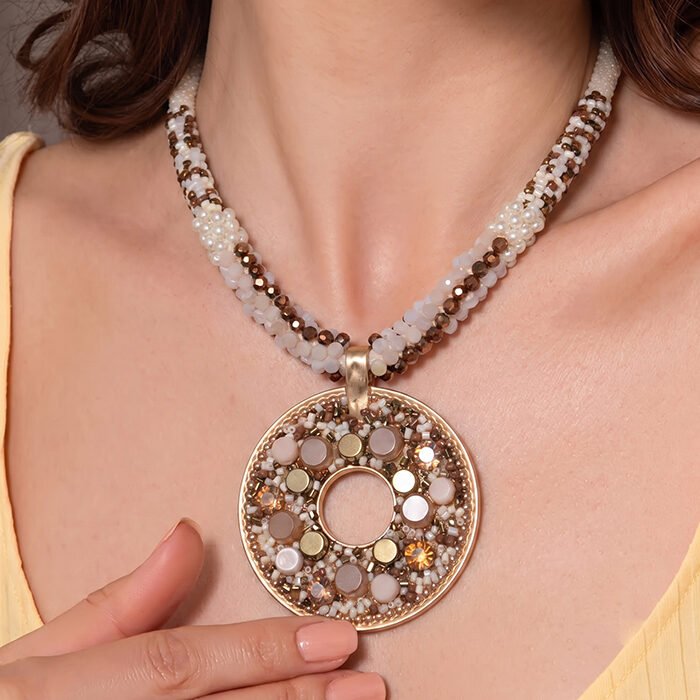 Toasted-Toffee-Circular-Mosaic-Pendant-3