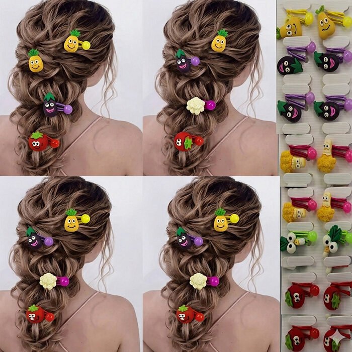 Veggie-Buddies-Woven-Double-Strand-Hair-Tie-Pack-2