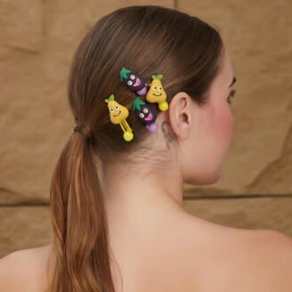 Veggie Buddies Woven Double-Strand Hair Tie Pack