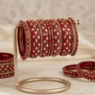 Crimson-Royale-Kundan-Bangle-Set