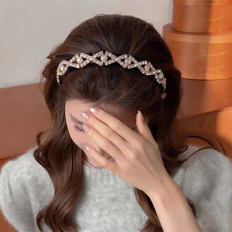 Midnight Tiara Crystal Headband