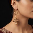 Pearl-Radiance-Jhumka-Hoop-Earring-4