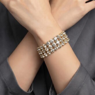 Royal Crystal Stretch Bracelet