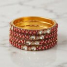Royal-Scarlet-Kundan-Bangle-Set-4