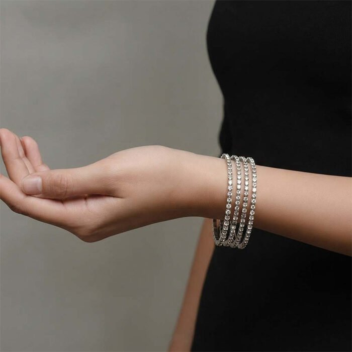 Silver-Crystal-Elegance-Bangle-Set-4