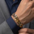 Aurelia-Duo-Tone-Statement-Chain-Bracelet-2