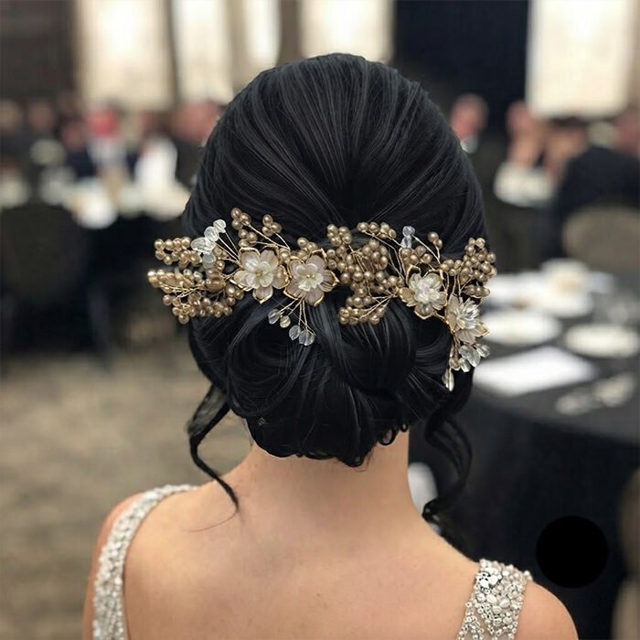 Aurielle-Golden-Blossom-Bridal-Hair-Vine-4 Aurielle-Golden-Blossom-Bridal-Hair-Vine-4