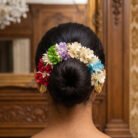 Rangrez Multicolor Floral Bridal Gajra