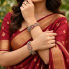 Celestia-Heirloom-Kundan-Bracelet-Set-5