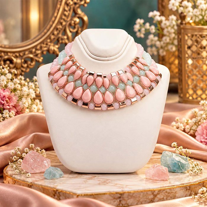 Roselle-Prism-Bloom-Statement-Necklace-4 Roselle-Prism-Bloom-Statement-Necklace-4